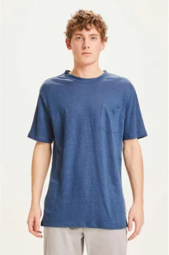 Homme T-Shirt Alder Linen - Knowledge Cotton Apparel