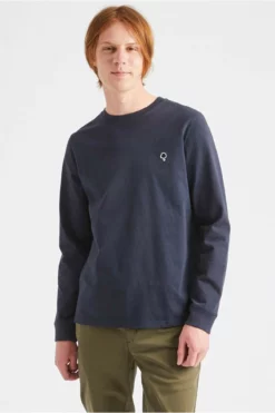 Homme T-shirt Bailly - Navy - Faguo