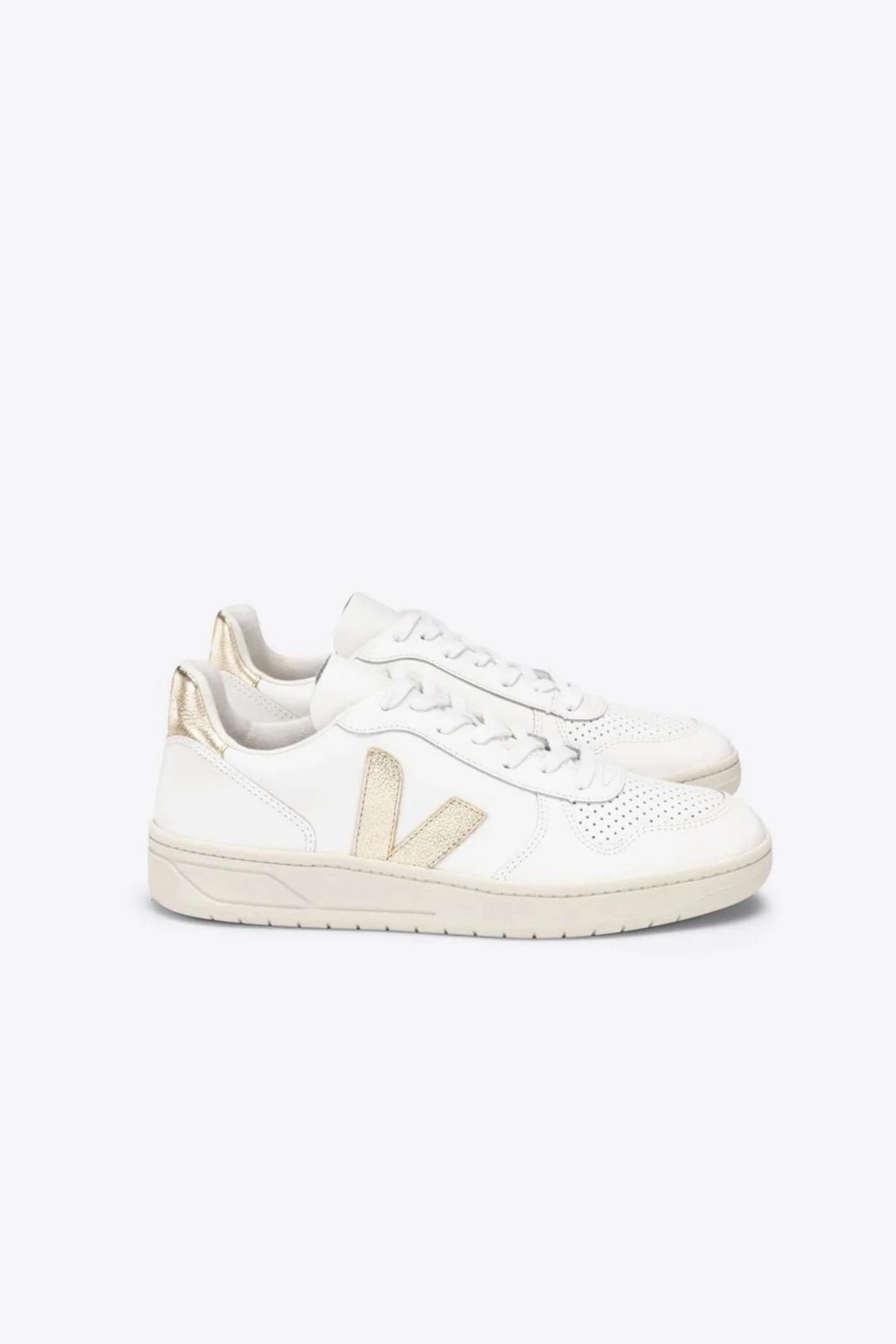 Femme V10 Leather - Extra White / Platine - Veja 1 Femme V10 Leather - Extra White / Platine - Veja