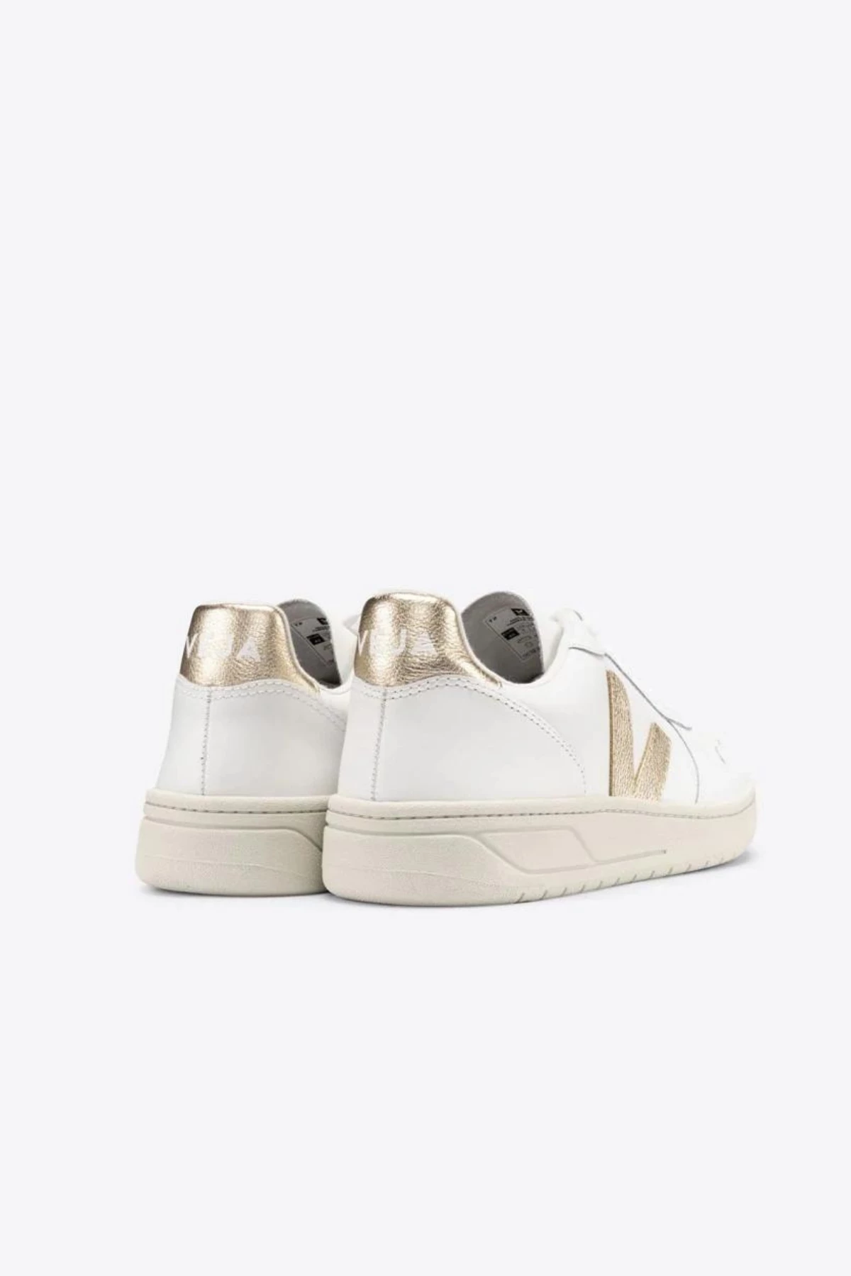 Femme V10 Leather - Extra White / Platine - Veja 3 Femme V10 Leather - Extra White / Platine - Veja – Image 3