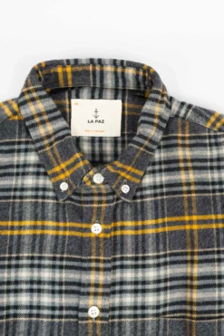 Homme Chemise Branco - La Paz -Pulls et Sweats Soldes Boutique BUT22270 stonebluechecks focus 1800x1800