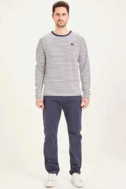 Homme Pantalon Chuck Regular Poplin - Knowledge Cotton Apparel