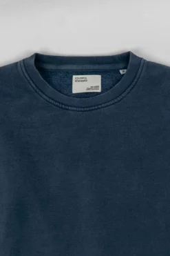 Femme Classic Organic Crew - Colorful Standard -Pulls et Sweats Soldes Boutique CLA23027 neptune blue focus 1800x1800