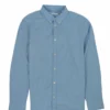 Homme Chemise Costom Tailored Fit Small Owl Oxford - Knowledge Cotton Apparel