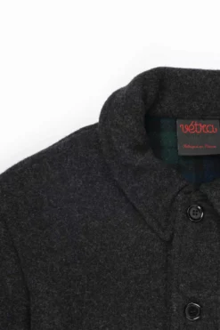 Homme Veste Double-face Melton - Vetra -Pulls et Sweats Soldes Boutique DOU22270 anthracite focus 1800x1800