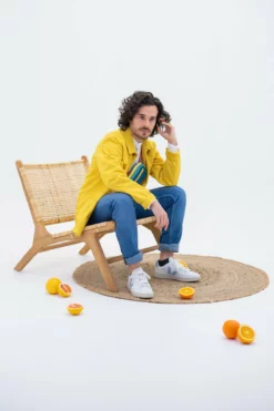 Homme Veste Pineapple Weaved - Vetra -Pulls et Sweats Soldes Boutique FLO TENUORANGE 1 1800x1800 3