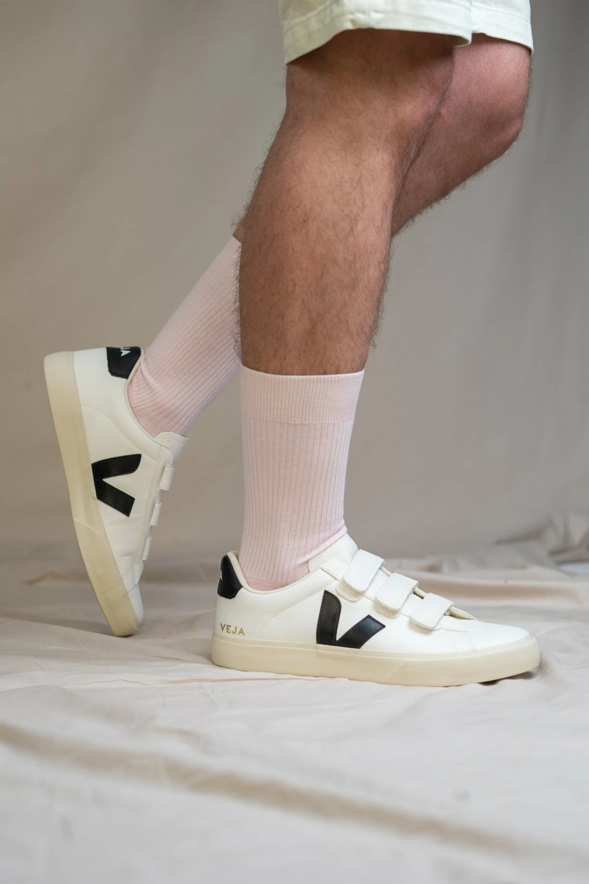 Homme Recife Chromefree - Extra White / Black - Veja 1 Homme Recife Chromefree - Extra White / Black - Veja