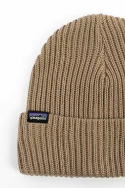 Femme Fishermans Rolled Beanie - Patagonia -Pulls et Sweats Soldes Boutique FishermansRolledBeanie AshTan back 1800x1800