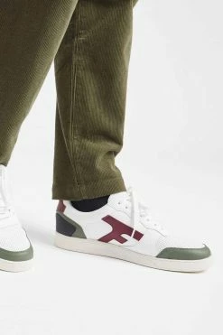 Homme Basket Hazel Leather Cuir - Faguo