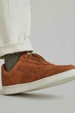 Homme Basket Hazel Leather Cuir - Faguo -Pulls et Sweats Soldes Boutique HAZEL CAM06 2 1800x1800