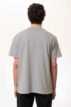 Homme T-shirt Leffe Pocket - Nudie Jeans -Pulls et Sweats Soldes Boutique Leffe Pocket Tee Greymelange 3 1800x1800