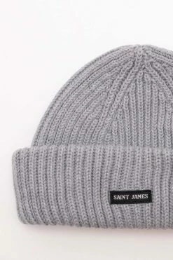 SAINT JAMES Homme Miki Maille - Saint-James -Pulls et Sweats Soldes Boutique MIK22265 MIKI MAILLE PERLE CHINE focus 1800x1800