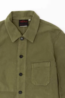 Homme Veste Moleskin - Vetra -Pulls et Sweats Soldes Boutique MOL22208 olivefrench focus 1800x1800 1