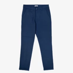 Homme Pantalon Joe Classic - Knowledge Cotton Apparel -Pulls et Sweats Soldes Boutique PantalonJoeSlimCroppedRecycledChino TotalEclipse Knowledgecottonapparel 1800x1800