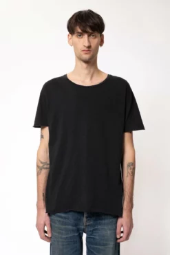 Homme Roger Slub - Nudie Jeans -Pulls et Sweats Soldes Boutique Roger Slub black 2 1800x1800