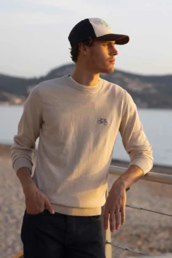 Homme Pull Marly Vélo - Faguo