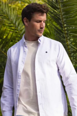 Homme Chemise Ivoy Rayée - Faguo -Pulls et Sweats Soldes Boutique S23SH0106 3 1800x1800