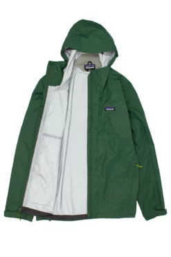 Homme Torrentshell 3L Jacket - Patagonia -Pulls et Sweats Soldes Boutique TOR22216 pinyon green front ouvert 1800x1800