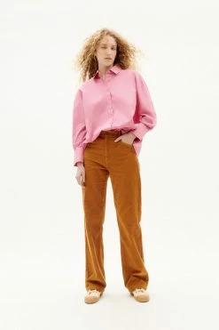 Femme Blouse Carangi - Thinking Mu -Pulls et Sweats Soldes Boutique blouse carangi pink 2 1800x1800