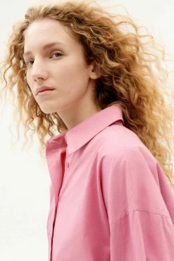 Femme Blouse Carangi - Thinking Mu -Pulls et Sweats Soldes Boutique blouse carangi pink 3 1800x1800