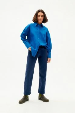 Femme Blouse Carangi - Thinking Mu -Pulls et Sweats Soldes Boutique carangi blue 2 1800x1800