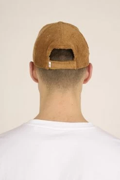 Homme Casquette 8 Wales Corduroy - Knowledge Cotton Apparel -Pulls et Sweats Soldes Boutique casquette kca brown 2 1800x1800 2