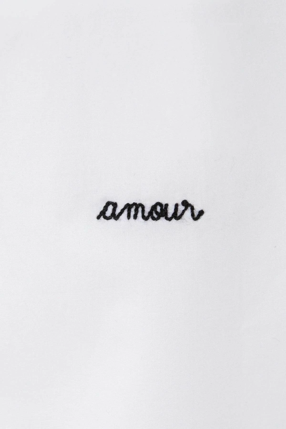 Femme Chemise Saint-Ger Amour - White - Maison Labiche 2 Femme Chemise Saint-Ger Amour - White - Maison Labiche – Image 2