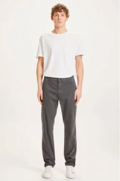 Homme Pantalon Chuck Regular Poplin - Knowledge Cotton Apparel