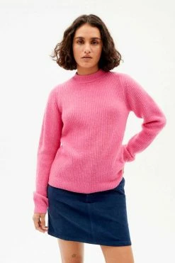 KNOWLEDGE Femme Pull Sans Manches Lambswool - Thinking Mu