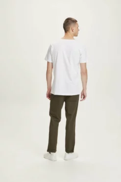 NEIWA V3 Homme Pantalon Joe Slim Cropped Recycled Chino - Knowledge Cotton Apparel -Pulls et Sweats Soldes Boutique joe cropped forest night 1 1800x1800 7