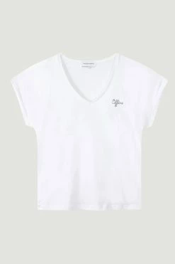Femme T-Shirt Chateau Offline - White - Maison Labiche