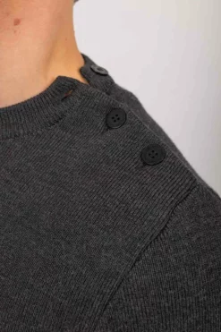 Homme Pull Rochefort 1 U - Saint James -Pulls et Sweats Soldes Boutique pull marin rochefort gris 3 1800x1800