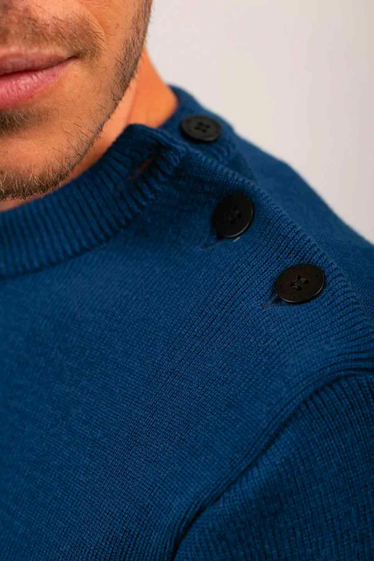 Homme Pull Rochefort 1 R - Saint James 2 Homme Pull Rochefort 1 R - Saint James – Image 2