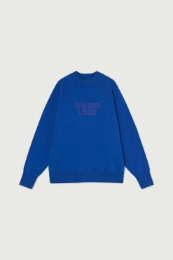 Femme Sweat Spread Love - Thinking Mu -Pulls et Sweats Soldes Boutique sweat love bleu 5 1800x1800