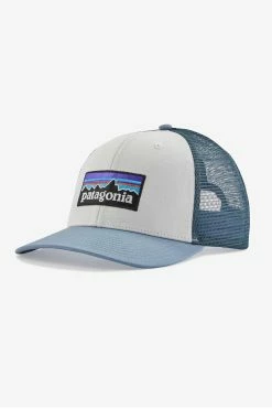 Homme Casquette P-6 Logo Trucker Hat - Patagonia -Pulls et Sweats Soldes Boutique trucker plume 3 1800x1800