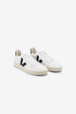 Homme V10 Leather - Veja -Pulls et Sweats Soldes Boutique veja white black 2 1800x1800