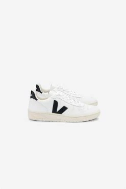 Homme V10 Leather - Veja -Pulls et Sweats Soldes Boutique veja white black 3 1800x1800