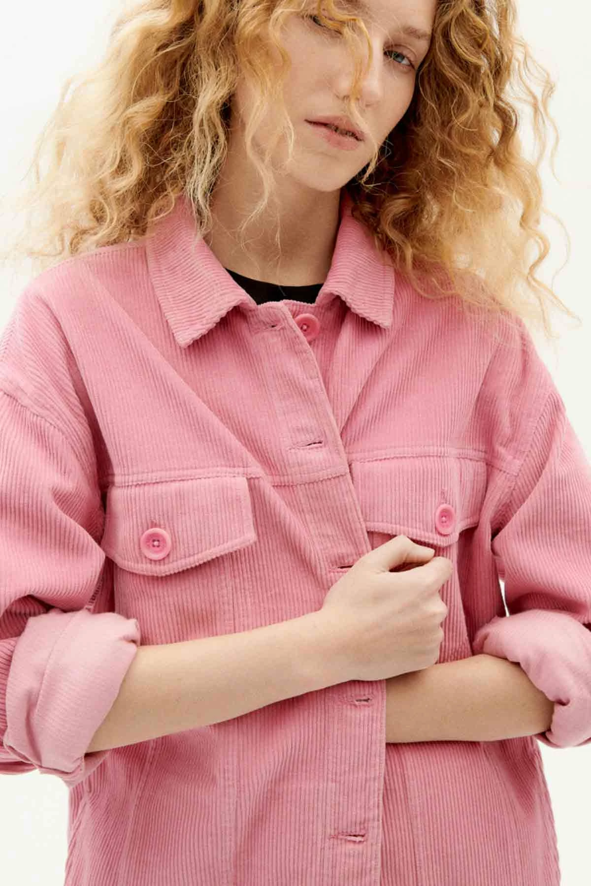 Femme Veste Corduroy Phoebe - Thinking Mu 3 Femme Veste Corduroy Phoebe - Thinking Mu – Image 3