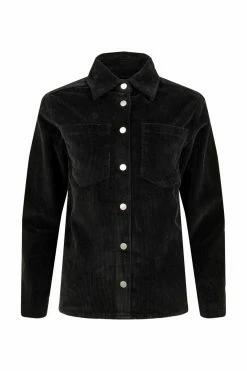 Femme Veste Stretched 8-Wales - Knowledge Cotton Apparel -Pulls et Sweats Soldes Boutique veste stretched black 6 1800x1800